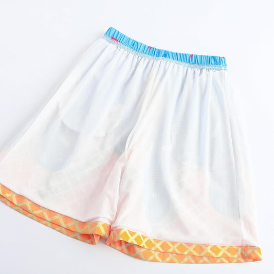 Waisted Beach Shorts with Pocket