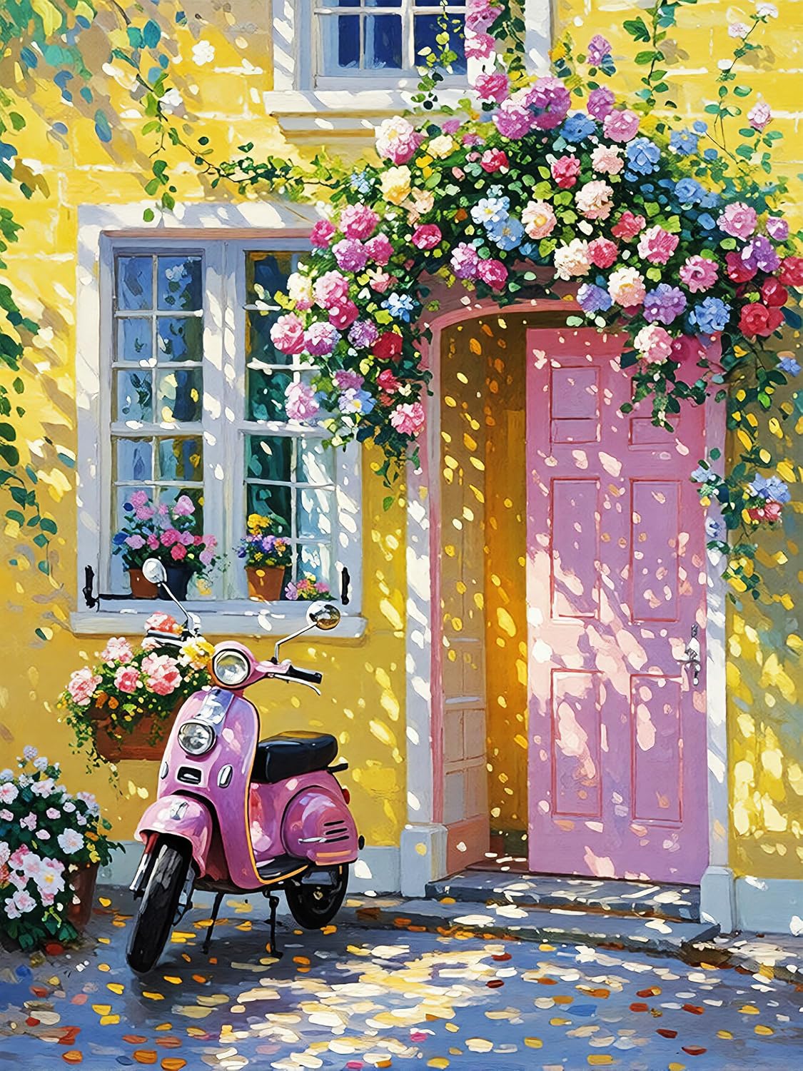 Diamond Painting Kits for Adults. 5D DIY Round Drill Gem Art Paint with Diamonds Dots Crafts